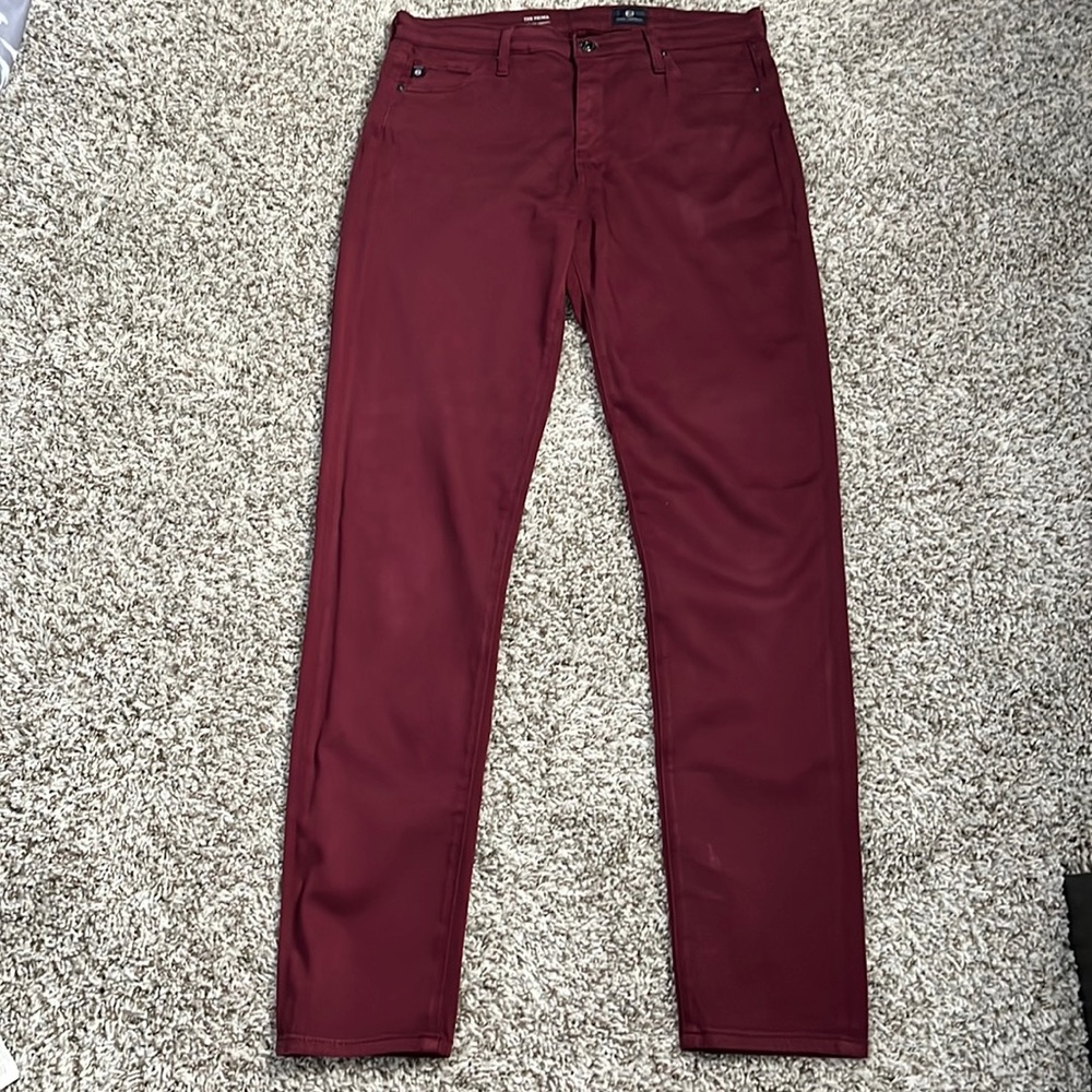 AG the prima mid-rise cigarette size 28R